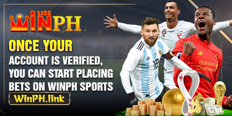 Once your account is verified, you can start placing bets on WINPH Sports